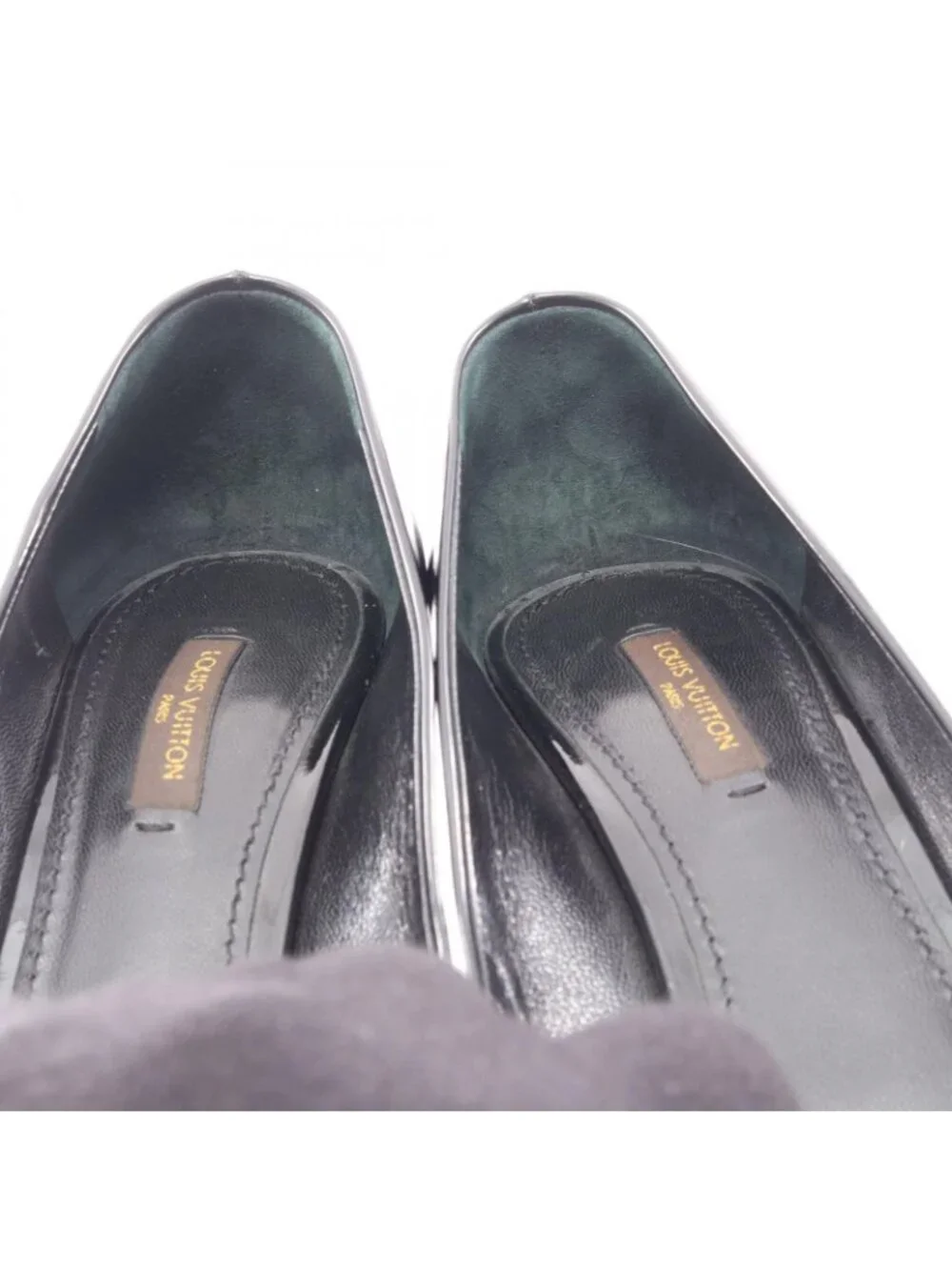 Louis Vuitton Pumps O'leary Line Open Toe Patent Leather Heel